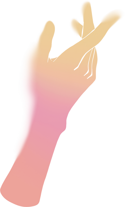 Ethereal Gradient Glow Hand