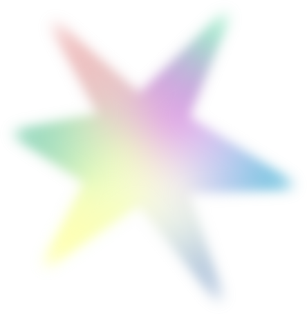 Blurry Gradient Star